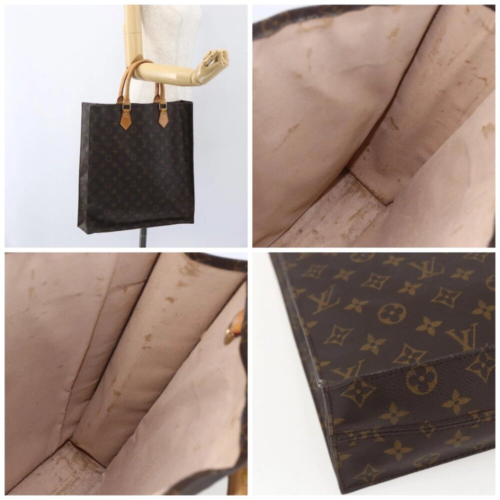 LOUIS VUITTON Monogram Sac Plat Hand Bag - Picture 16 of 16